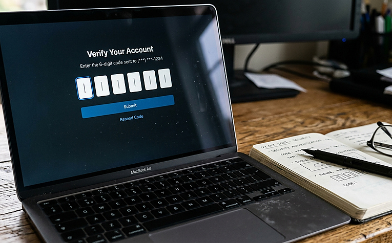 xác thực tài khoản notion qua email