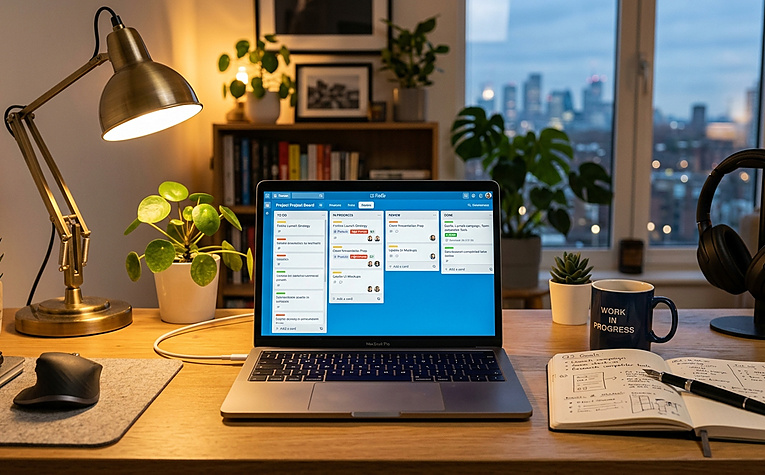 quản lý công việc trên notion kanban