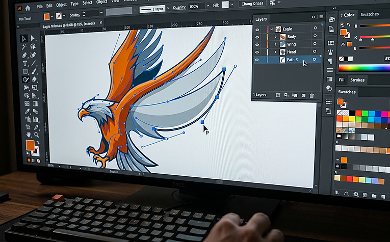 công cụ vẽ vector chính xác