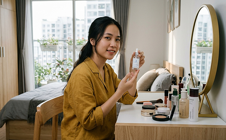 Kinh doanh mỹ phẩm và đồ chăm sóc da trên TikTok