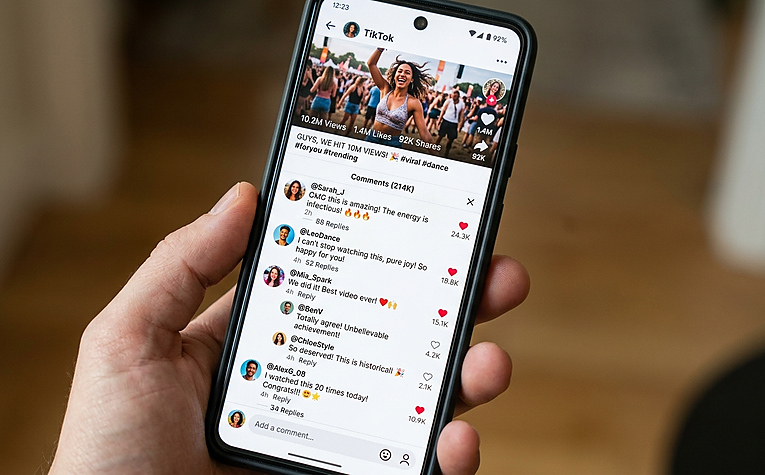 gắn hashtag cho video tiktok