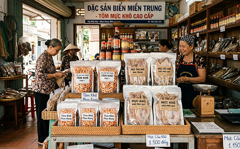 Xu hướng tiêu dùng hải sản khô và thực phẩm khô tại Việt Nam