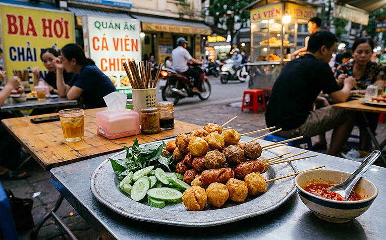 Nhu cầu tiêu thụ các món cá viên chiên ăn vặt thơm ngon