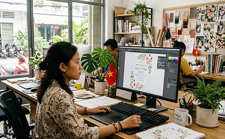 Kiến thức về các phần mềm thiết kế và chỉnh sửa hình ảnh thiệp cưới