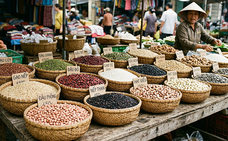 Nghiên cứu thị trường các loại hạt ngũ cốc và nông sản khô