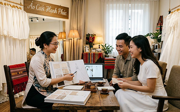 Xây dựng kế hoạch quản lý và vận hành tiệm áo cưới