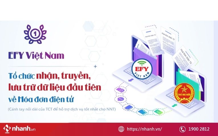 Phần mềm hóa đơn điện tử EFY Việt Nam