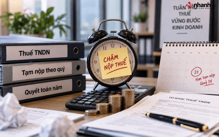Quy định về nộp thuế TNDN tạm tính theo quý