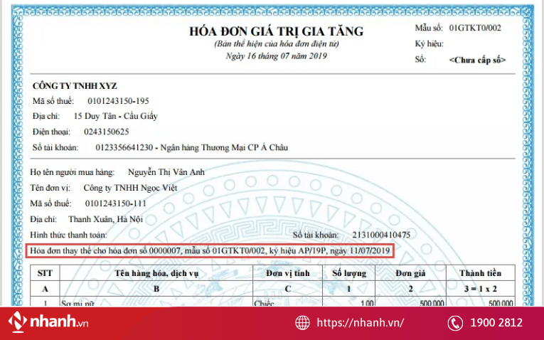 Khi nào nên lập hóa đơn điều chỉnh thay vì hóa đơn thay thế