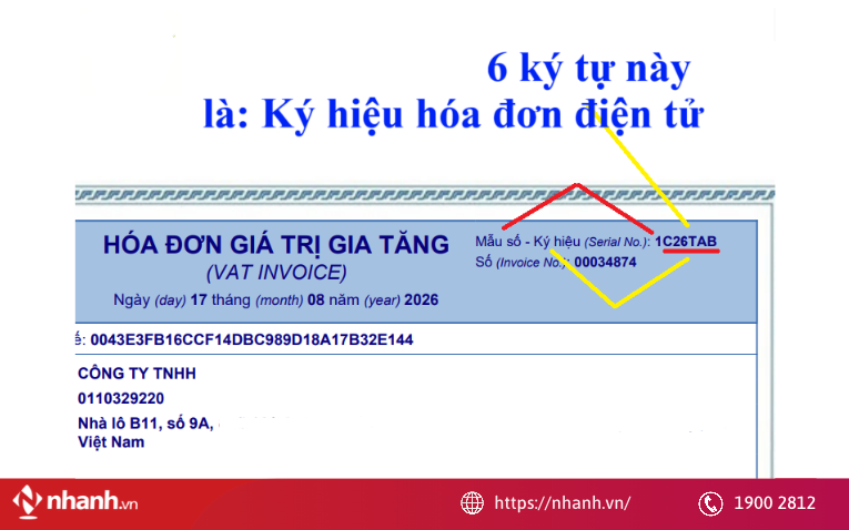 Ký hiệu hóa đơn điện tử