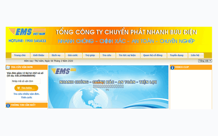 Tra cứu mã vận đơn trên Web