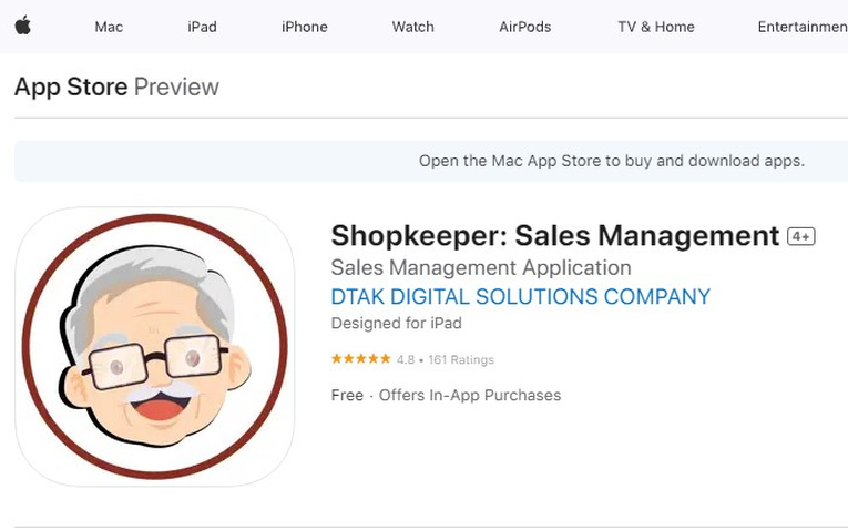 App quản lý bán hàng chủ Tiệm POS