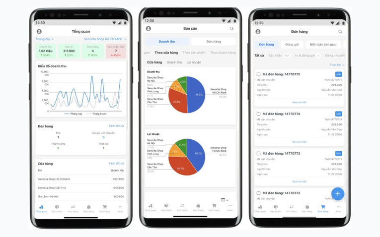 App quản lý bán hàng miễn phí Nhanh