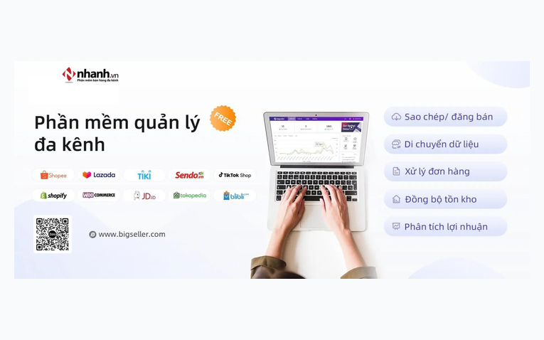 Quản lý đơn hàng nhiều gian hàng