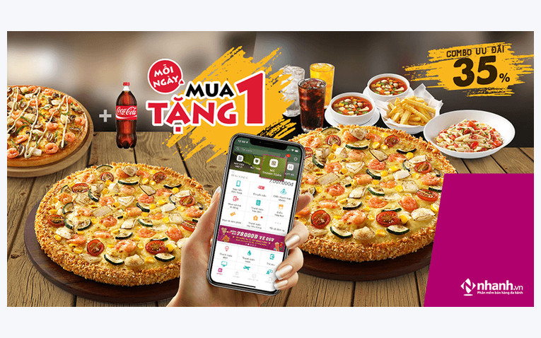 Chiến dịch marketing và xây dựng menu pizza sáng tạo hấp dẫn