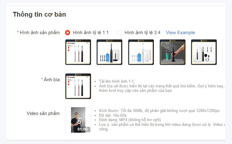 Cách đăng tải hình ảnh và thông tin sản phẩm chuẩn SEO Shopee