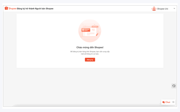 Thiết lập thông tin gian hàng và hồ sơ bán hàng Shopee