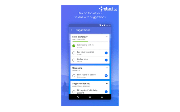 Phần mềm Wunderlist
