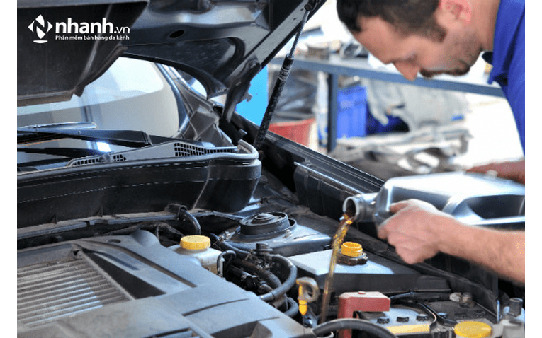 Mở cửa hàng dầu nhớt kết hợp sửa chữa xe