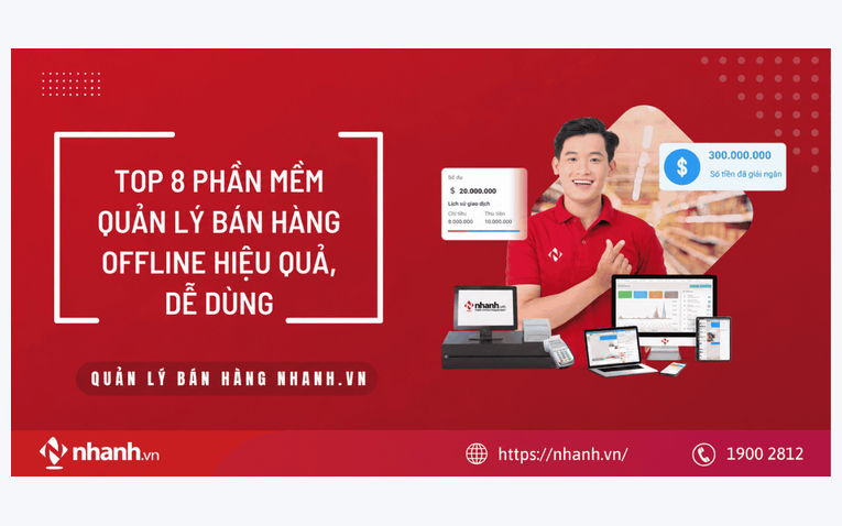 Phần mềm quản lý bán hàng offline hoạt động ổn định khi mất mạng
