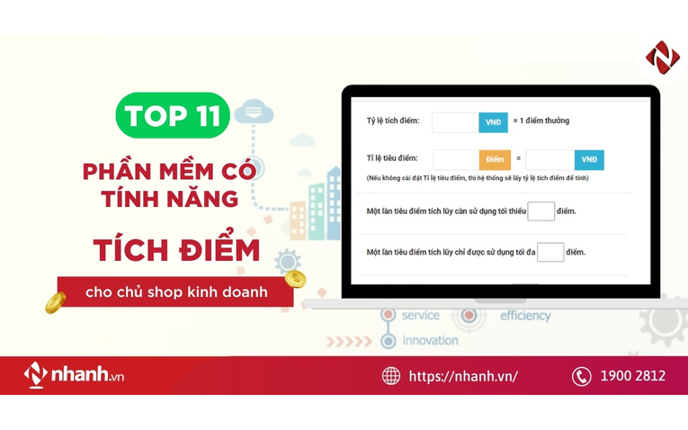 phần mềm bán hàng có tính năng tích điểm cho khách hàng