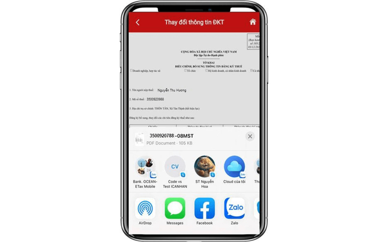 NNT chia sẻ tệp định dạng PDF