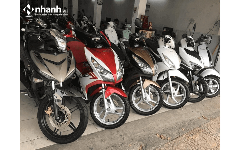 Kinh nghiệm mở cửa hàng mua bán xe máy cũ