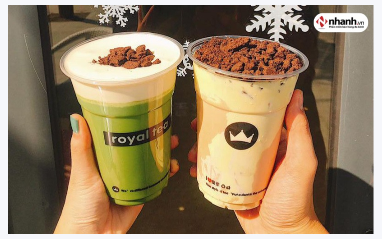 Nhượng quyền trà sữa Royaltea tại Việt Nam
