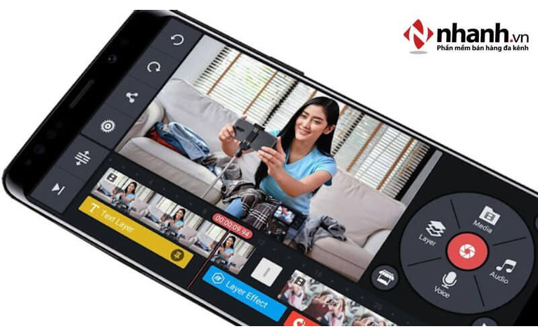 Kine Master hỗ trợ người dùng tạo video với nhiều tính năng mạnh mẽ