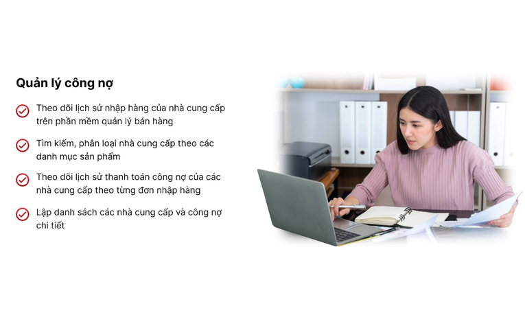 quản lý cộng nợ