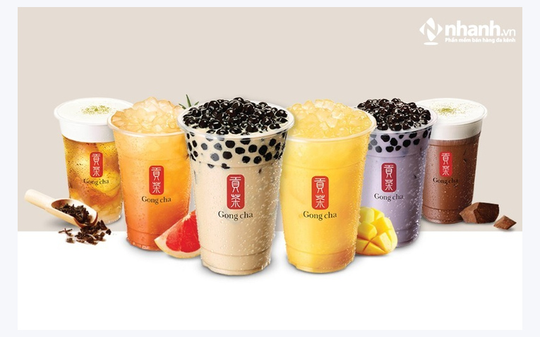 Chi phí nhượng quyền thương hiệu trà sữa Gong Cha