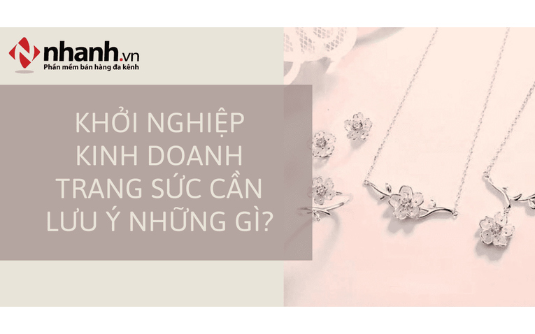 khởi nghiệp kinh doanh trang sức