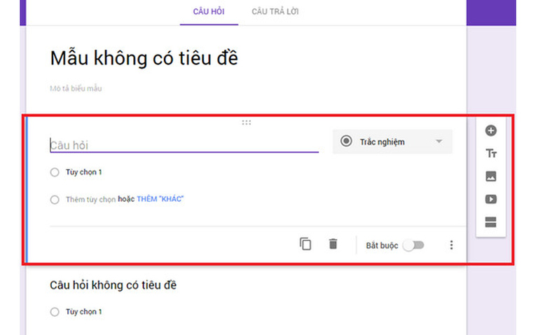 Hướng dẫn tạo Form đăng ký trên Google Drive