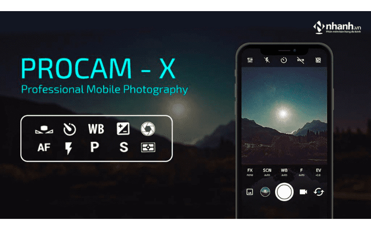 ProCam - Ứng dụng quay video chuyên nghiệp