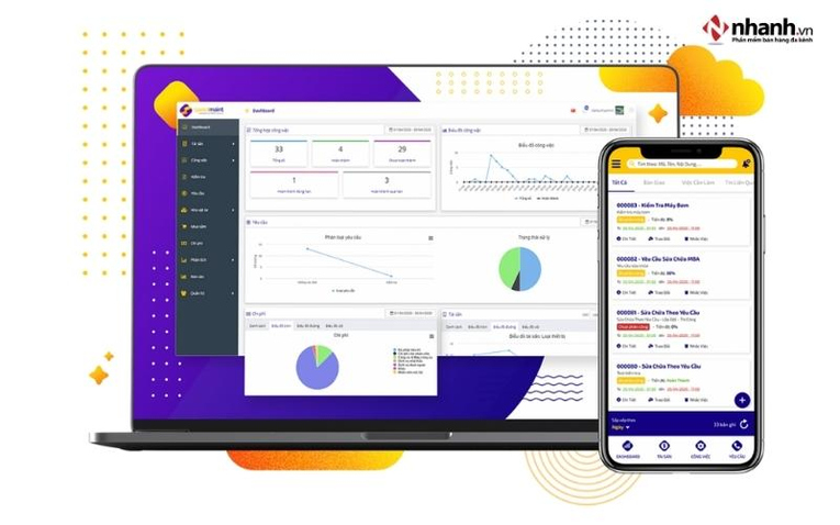 Phần mềm quản lý trang thiết bị SpeedMaint