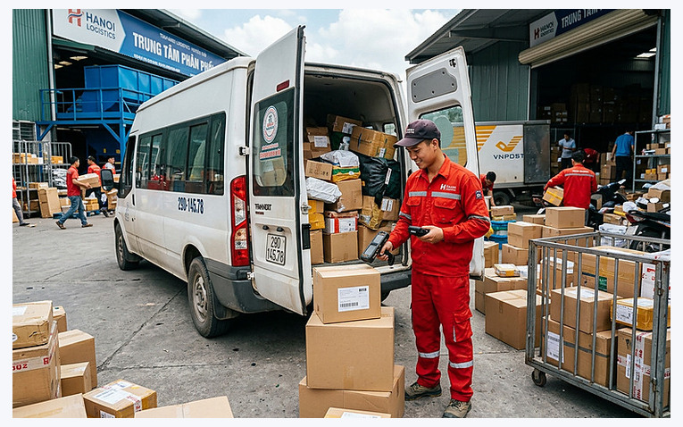 Dịch vụ vận chuyển giao hàng nhanh J&T Express kết nối phần mềm Nhanh.vn