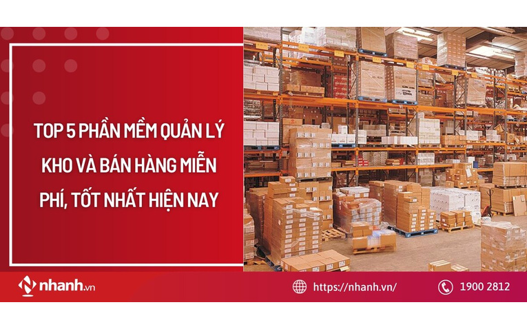 phần mềm quản lý kho và bán hàng miễn phí