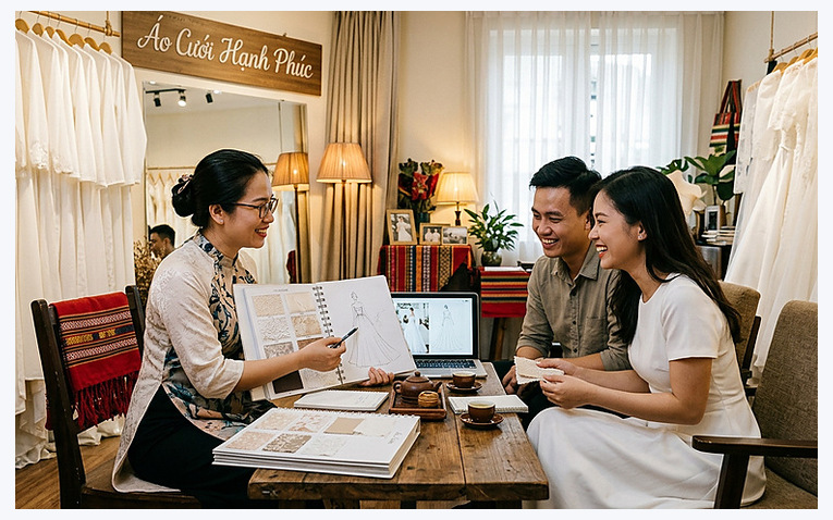 Xây dựng kế hoạch quản lý và vận hành tiệm áo cưới hiệu quả