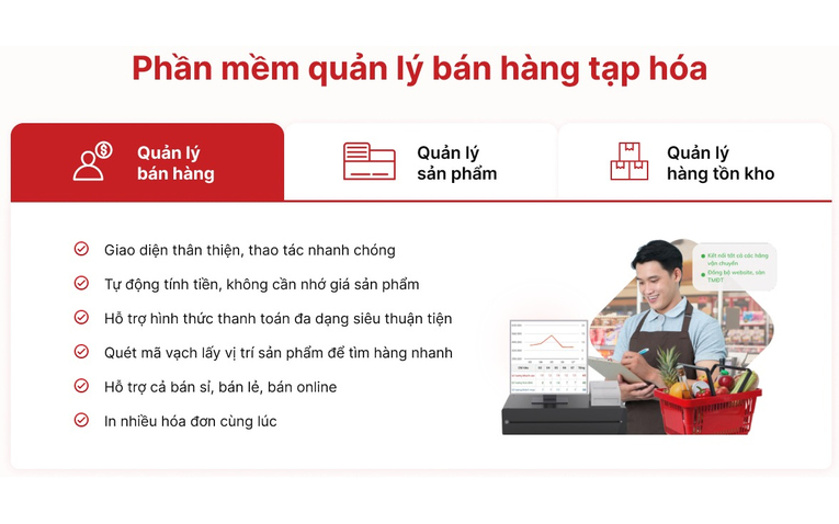phần mềm quản lý bán hàng tạp hóa