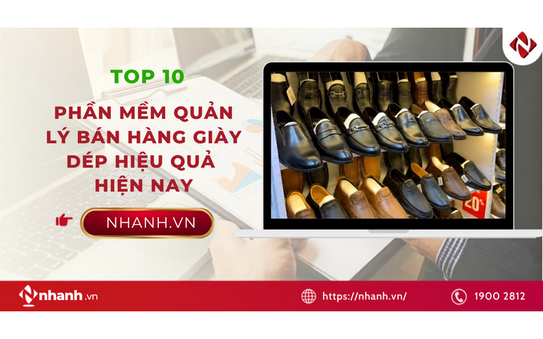 phần mềm quản lý giày dép cực tốt