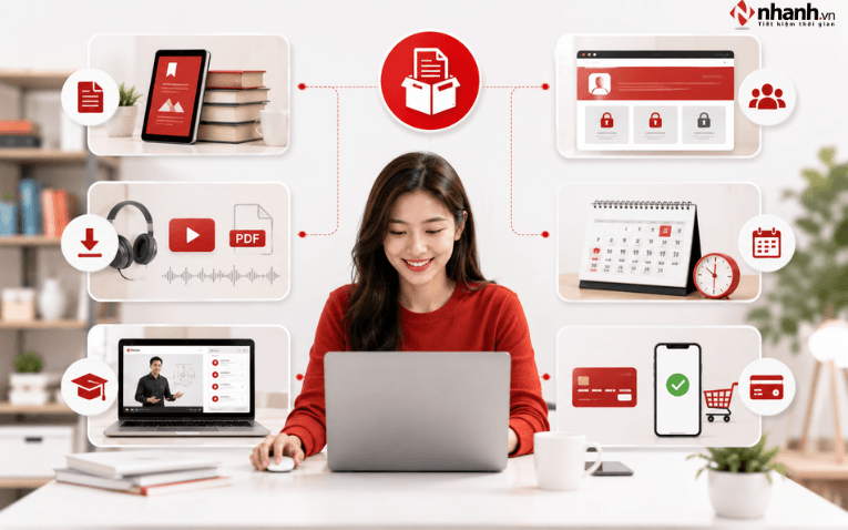 Bán thông tin sản phẩm online