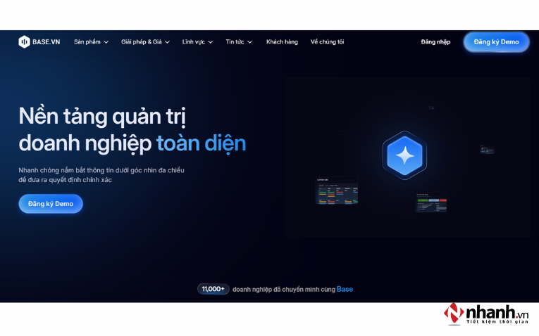 Phần mềm quản lý chuỗi cửa hàng bán lẻ Base.vn