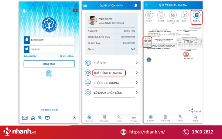 Cách kiểm tra chốt sổ BHXH trên VssID