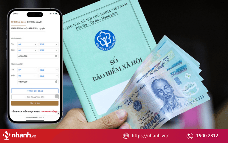 Chế độ bảo hiểm xã hội 1 lần