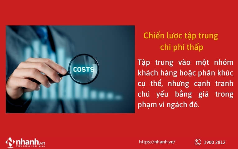 Chiến lược tập trung chi phí thấp
