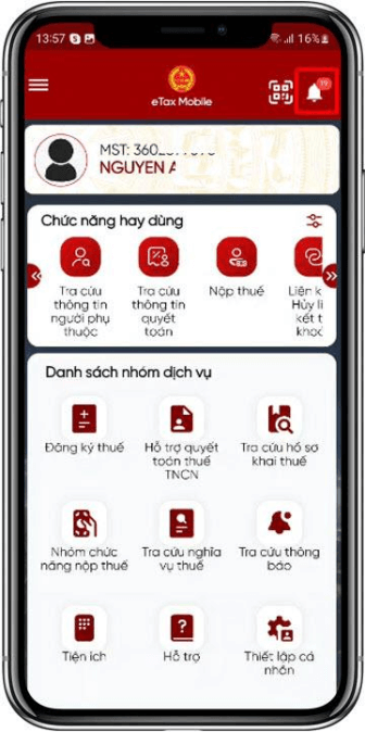 Chọn icon quả chuông