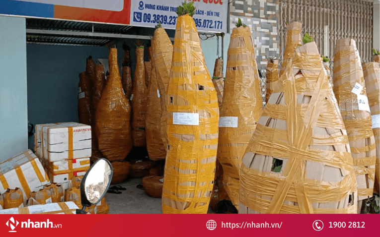 Có thể gửi hàng nặng, cồng kềnh đi xa không