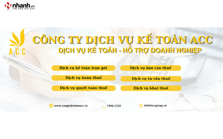 Công ty dịch vụ kế toán HCM Luật ACC