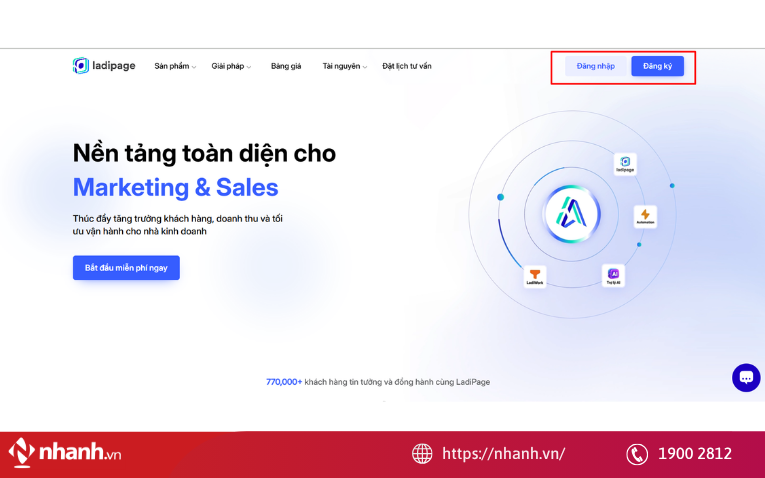 Đăng nhập hoặc tạo tài khoản