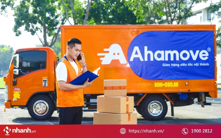 Dịch vụ ship hàng nội thành Hà Nội Ahamove